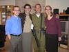 Beth > Frommer joined us after lunch!  He looks like a soldier now, but he still sings z'mirot like a cantor-to-be.  Since we just *happened* to have a quartet, we entertained Jeff's family with all the Magevet songs we could remember Hebrew lyrics and four-part harmonies to.
