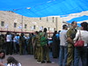 Beth > Yom Ha Zikaron (Israeli Memorial Day) at the Rechavia Gymnasium High School.  The soldiers are recent alumni who are in the army now and came back to commemorate the day with their school.  Older alumni also come back.