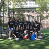 Beth > Gabrielle and I briefly played on a kickball team.  To my own amazement, I was actually able to kick the ball.