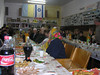 Beth > The seder room begins to fill.  Approximately 30 seconds before the seder was set to begin, Violetta turned to our translator, Iyra, and said something to her in Russian.  Then Iyra turned to me and Amy and said, "Girls!  YOU are leading the seder!"  So much for our discussion with Violetta . . . We did a pretty good job, though :-)