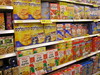 Beth > Israeli cereal!  Or American cereal spelled out in Hebrew letters . . .
