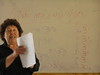 Beth > Our hilarious and brilliant Hebrew teacher, Sima.